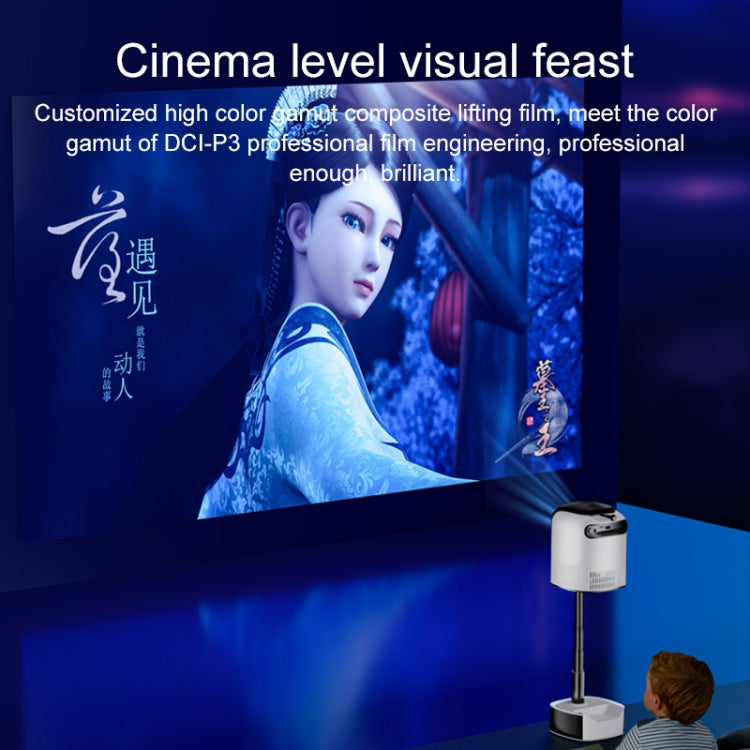 TS-1 1080P Android System HD Convenient Integrated Lift Smart Projector