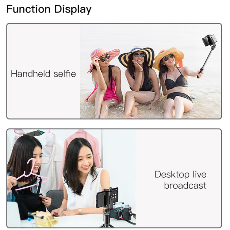 Yesido SF11 Retractable Bluetooth Tripod Phone Live Broadcast Selfie Stand, SF11