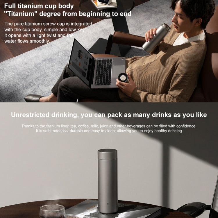 Xiaomi Mijia Ti 2 Pure Titanium Thermos Cup 480mL