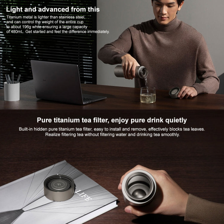 Xiaomi Mijia Ti 2 Pure Titanium Thermos Cup 480mL