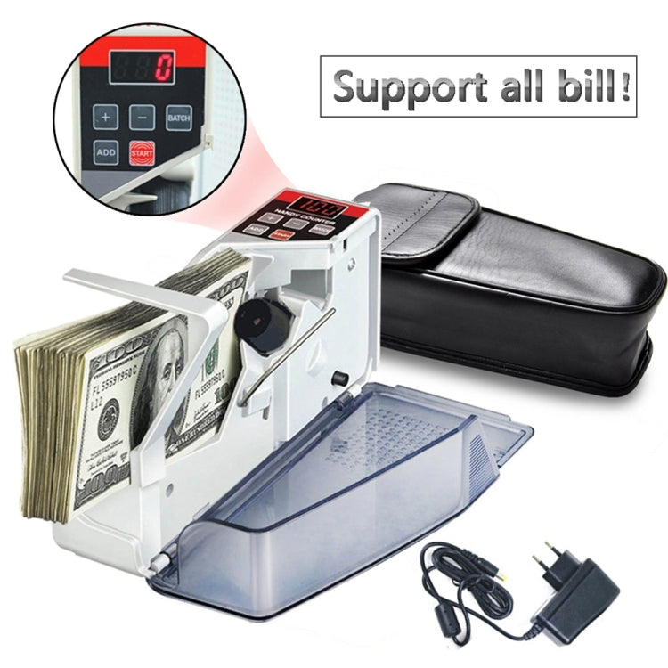 V40 Handheld Mini Portable Small Money Counting Machine, Specification: UK Plug, UK Plug