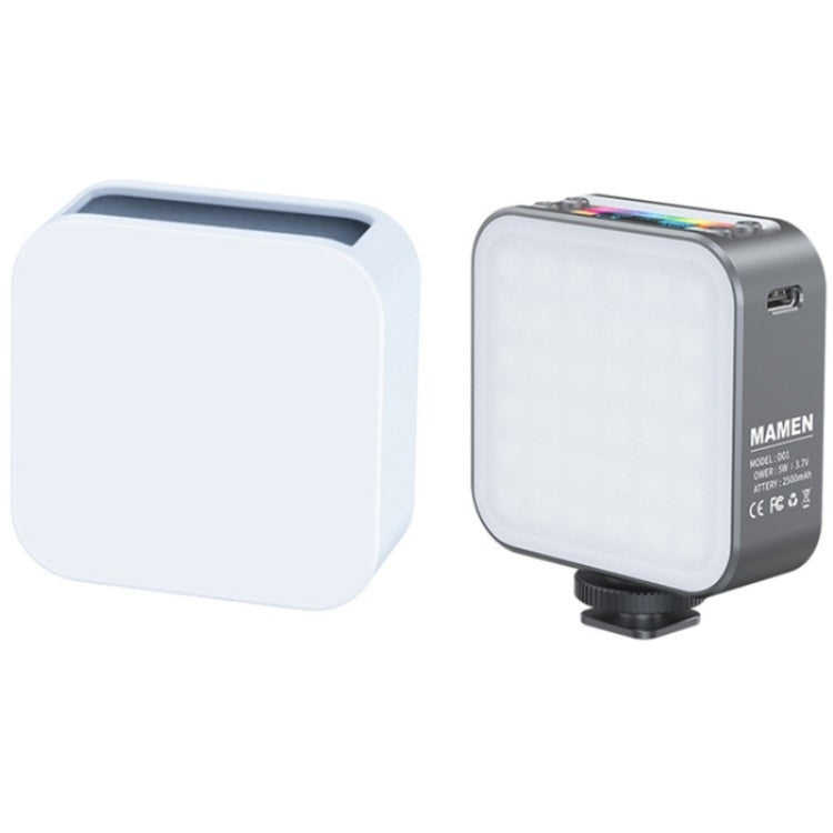 D01 Dimmable Photography LED Fill Light Portable Mini Camera Phone RGB Fill Light, D01
