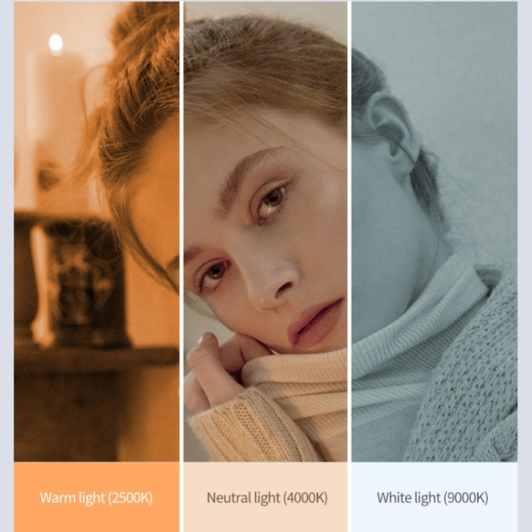D01 Dimmable Photography LED Fill Light Portable Mini Camera Phone RGB Fill Light, D01