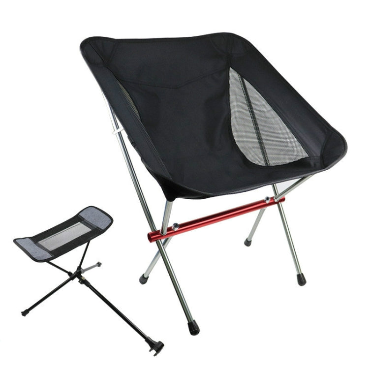 Outdoor Beach Chair Aluminum Alloy Ultra Light Camping Barbecue Fishing Portable Folding Back Chair, Outdoor Beach Chair