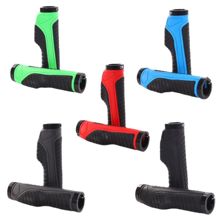 1 Pair Bicycle MTB Bike Handlebar Grips Rubber Anti-Slip Racing Bike Grip, 009