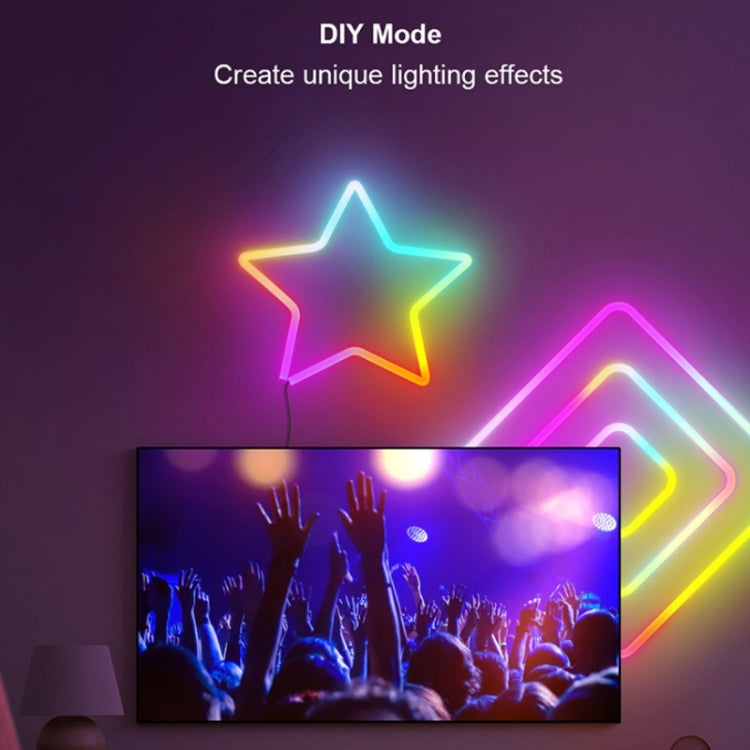 3m USB Illusion Music Neon 16 Million Color DIY Light Strip, Specification: Bluetooth, Bluetooth, Graffiti WiFi