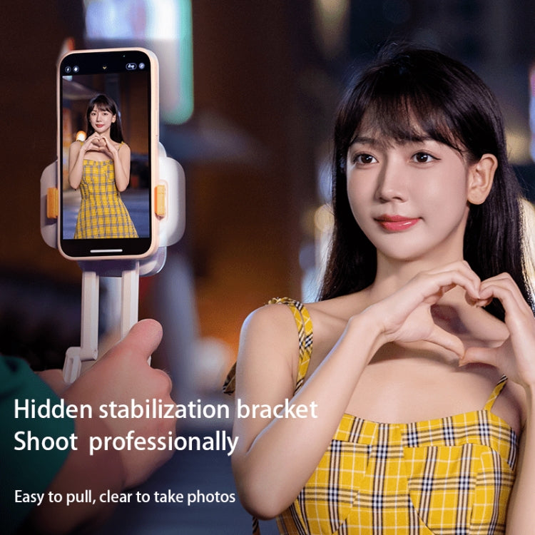 D2 Pro Mini RGB Fill Light Pocket Light with Mobile Phone Holder