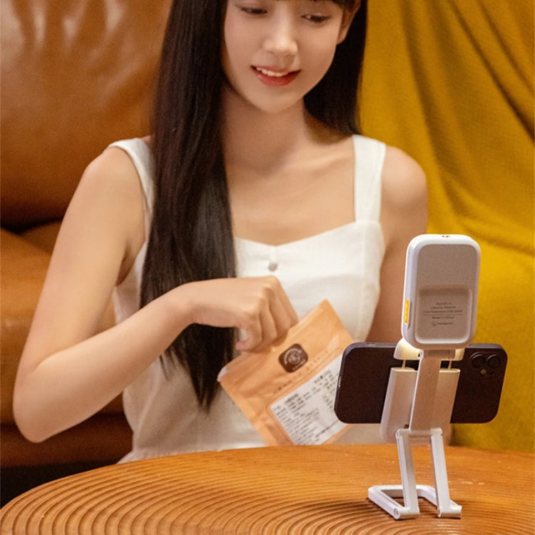 D2 Pro Mini RGB Fill Light Pocket Light with Mobile Phone Holder