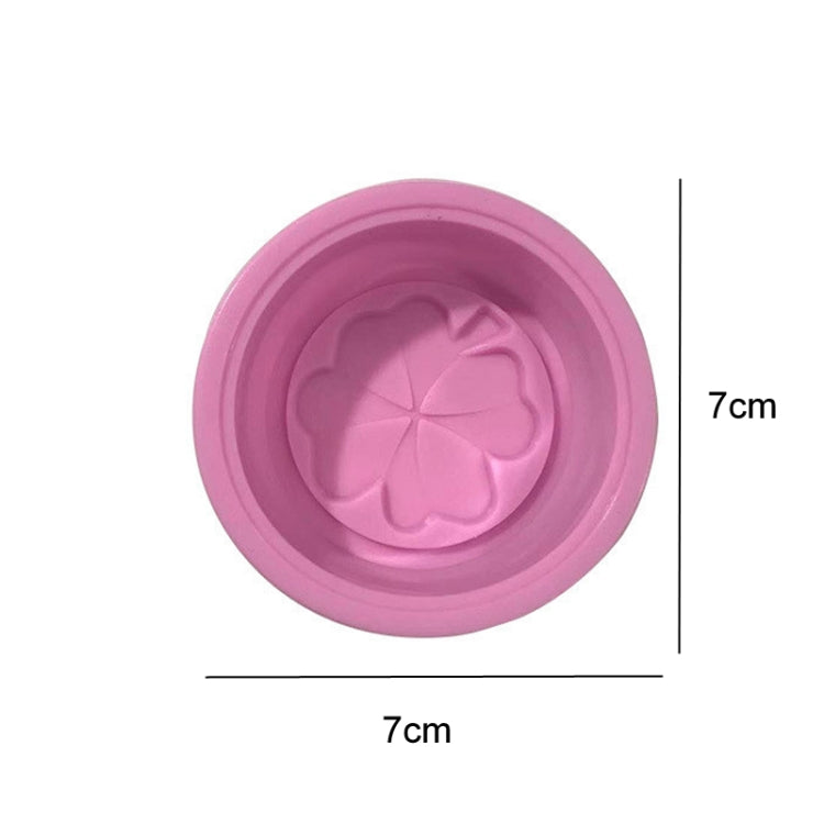 Single Hole Cupcake DIY Baking Molds Clover Handmade Soap Mould, Single Hole Clover
