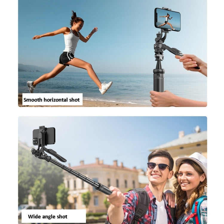 2m Metal Tripod Selfie Stick With 4 Expansion Interfaces & D07 Fill Light for Phone Camera, With D07 Fill Light