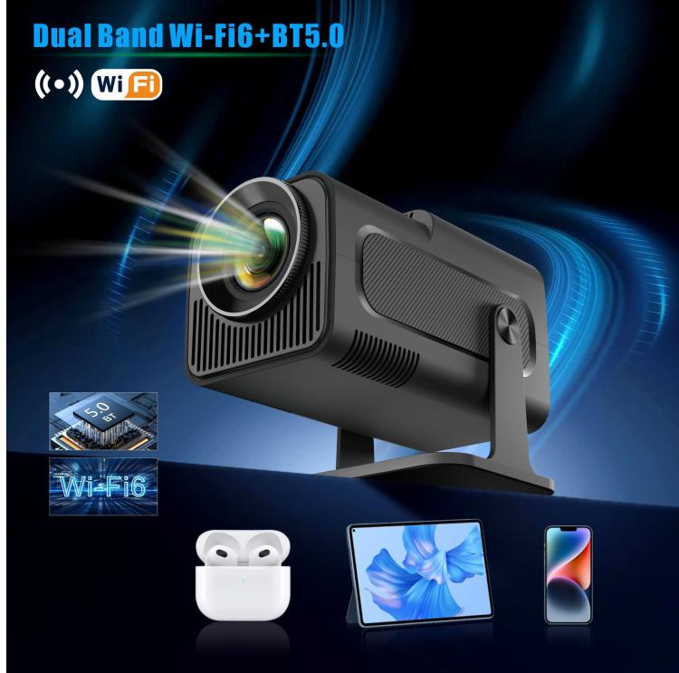 HY320 Game Projector Android 11 System With Wireless Gaming Controller 720P Home Theater, US Plug, EU Plug, UK Plug, AU Plug