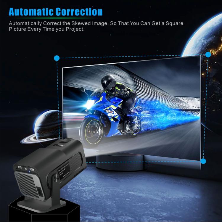 HY320 Game Projector Android 11 System With Wireless Gaming Controller 720P Home Theater, US Plug, EU Plug, UK Plug, AU Plug