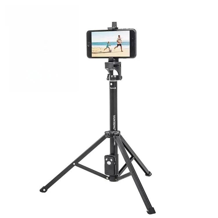 YUNTENG 1688L 16.5-77 Inch Phone Camera Selfie Stick Tripod With Bluetooth Remote Control, 1688L