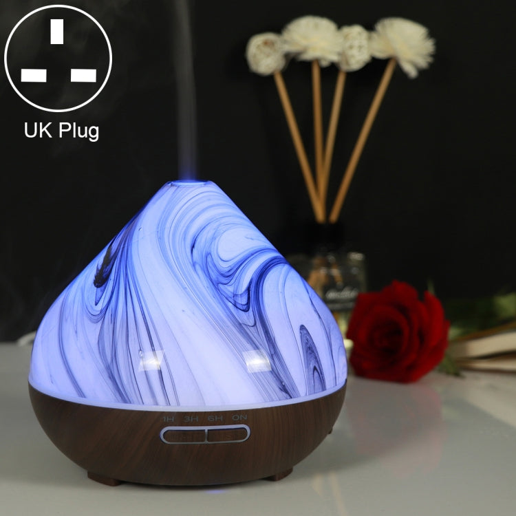 400ml Volcano Shape Humidifier Glass Aromatherapy Machine, AU Plug, EU Plug, UK Plug, US Plug