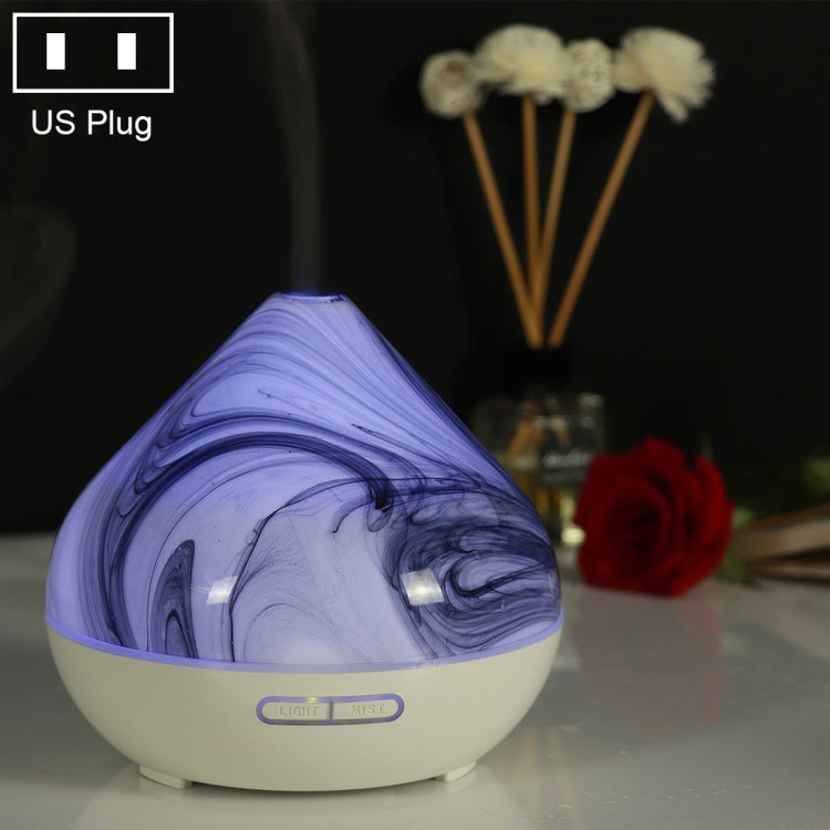 400ml Volcano Shape Humidifier Glass Aromatherapy Machine, AU Plug, EU Plug, UK Plug, US Plug