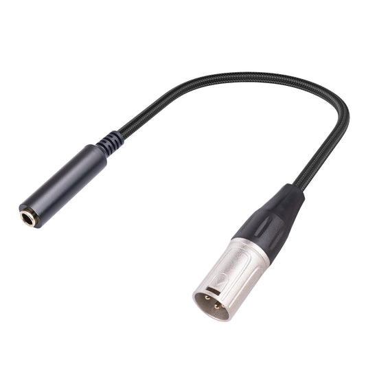 Female to XLR Female 0.3m 6.35mm Female to XLR Male Microphone Audio Conversion Cable, 635K04-03