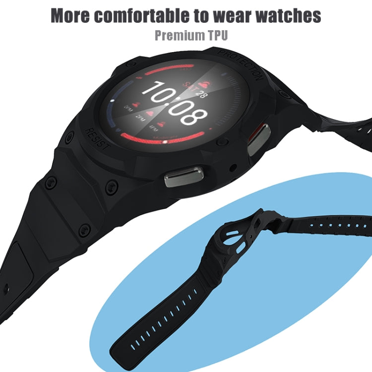 Integrated TPU Watch Band, For Samsung Galaxy Watch 7 44mm, For Samsung Galaxy Watch 7 40mm