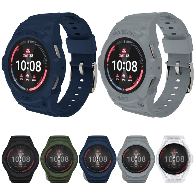 Integrated TPU Watch Band, For Samsung Galaxy Watch 7 44mm, For Samsung Galaxy Watch 7 40mm