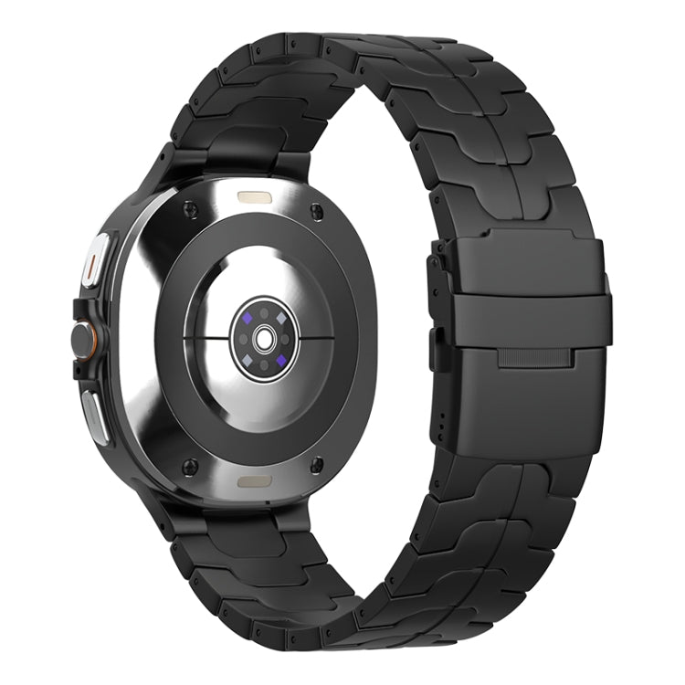 Safety Buckle Pure Titanium Watch Band, For Samsung Galaxy Watch Ultra 47mm