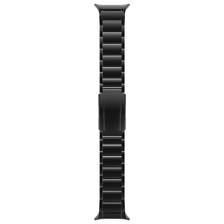 Three Beads Tortoise Buckle Titanium Steel Watch Band, For Samsung Galaxy Watch Ultra 47mm