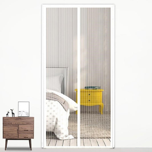Magnetic Door Curtain Mosquito-proof Screen Door Curtain, Size:190x100cm, Size:190x100cm(White), Size:190x100cm(Black), Size:190x100cm(Coffee), Size:190x100cm(Beige)