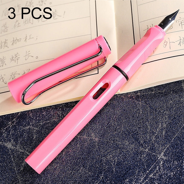 3 PCS School Office Extra Fine Titanium Alloy Nib Transparent Piston Fountain Pen(Black), Random Delivery(0.5mm/0.38mm Nib), HC3328B, HC3328E, HC3328F, HC3328G, HC3328L, HC3328LG, HC3328P, HC3328R, HC3328TE, HC3328TG, HC3328TH, HC3328TL, HC3328TT������...