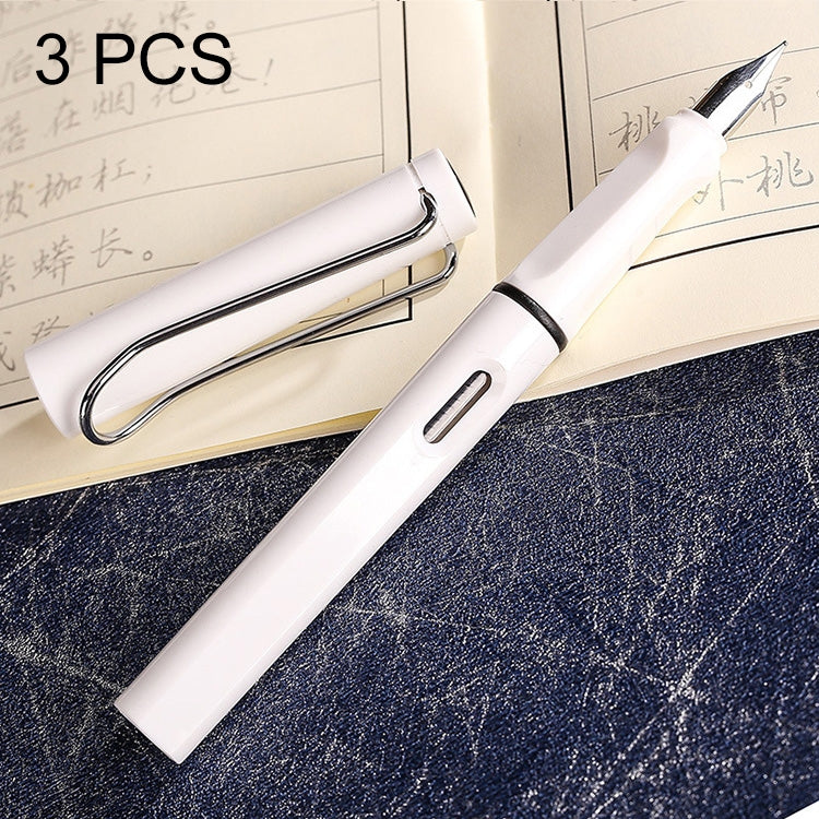 3 PCS School Office Extra Fine Titanium Alloy Nib Transparent Piston Fountain Pen(Black), Random Delivery(0.5mm/0.38mm Nib), HC3328B, HC3328E, HC3328F, HC3328G, HC3328L, HC3328LG, HC3328P, HC3328R, HC3328TE, HC3328TG, HC3328TH, HC3328TL, HC3328TT������...