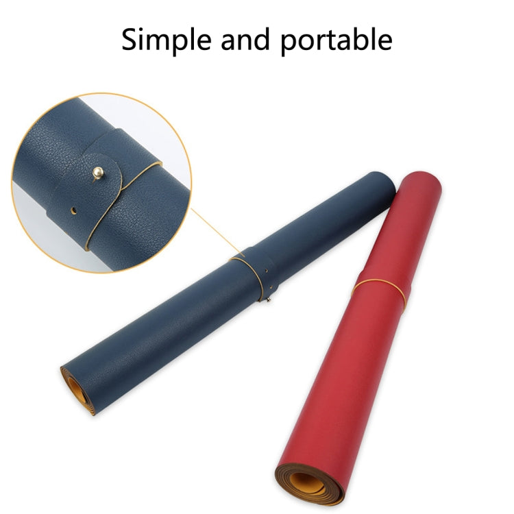 Multifunction Business Double Sided PU Leather Mouse Pad Keyboard Pad Table Mat Computer Desk Mat, Size: 120 x 60cm, Size: 120 x 60cm(Black Red), Size: 120 x 60cm, Size: 120 x 60cm(Green + Silver), Size: 120 x 60cm(Blue + Yellow)�����������������������...