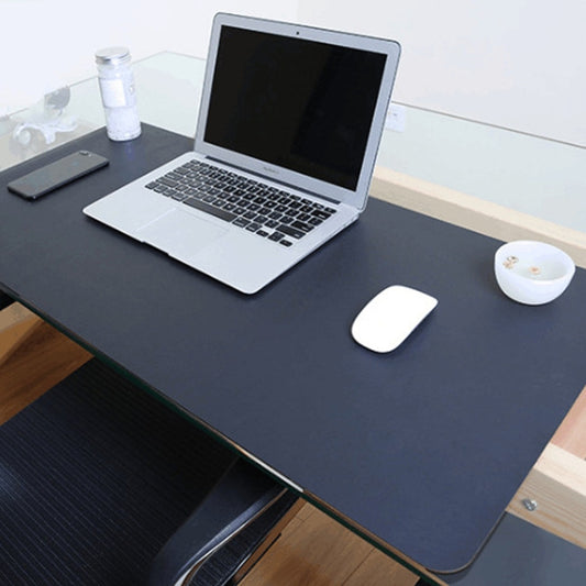 Multifunction Business Double Sided PU Leather Mouse Pad Keyboard Pad Table Mat Computer Desk Mat, Size: 120 x 60cm, Size: 120 x 60cm(Black Red), Size: 120 x 60cm, Size: 120 x 60cm(Green + Silver), Size: 120 x 60cm(Blue + Yellow)�����������������������...