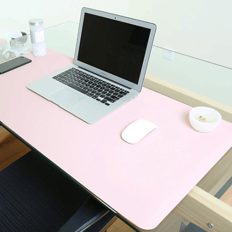 Multifunction Business Double Sided PU Leather Mouse Pad Keyboard Pad Table Mat Computer Desk Mat, Size: 120 x 60cm, Size: 120 x 60cm(Black Red), Size: 120 x 60cm, Size: 120 x 60cm(Green + Silver), Size: 120 x 60cm(Blue + Yellow)�����������������������...