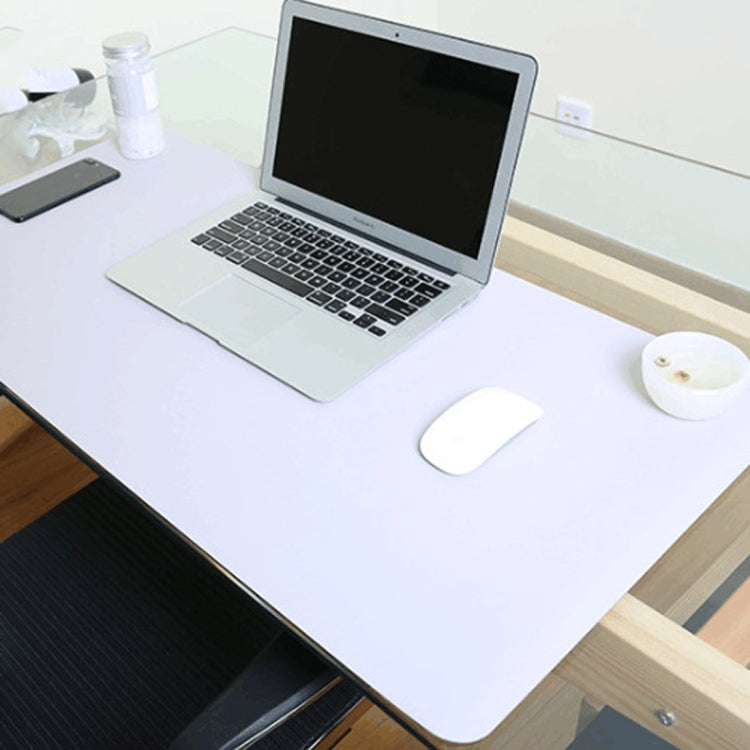 Multifunction Business Double Sided PU Leather Mouse Pad Keyboard Pad Table Mat Computer Desk Mat, Size: 120 x 60cm, Size: 120 x 60cm(Black Red), Size: 120 x 60cm, Size: 120 x 60cm(Green + Silver), Size: 120 x 60cm(Blue + Yellow)�����������������������...