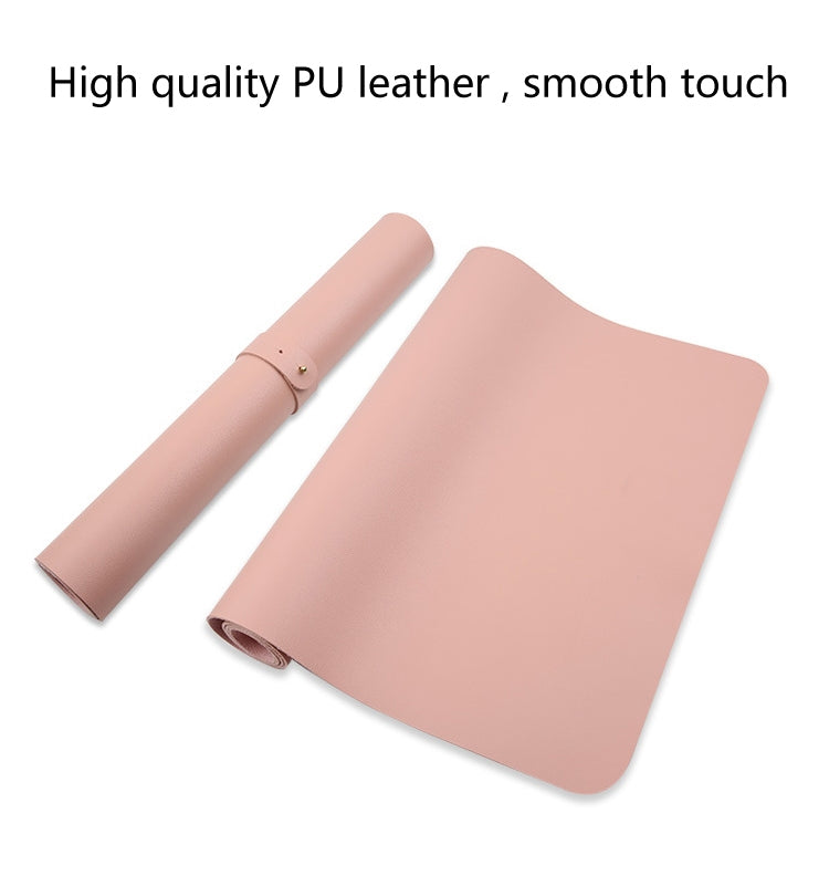 Multifunction Business PU Leather Mouse Pad Keyboard Pad Table Mat Computer Desk Mat, Size: 90 x 45cm, Size: 90 x 45cm(Green), Size: 90 x 45cm(Sapphire Blue), Size: 90 x 45cm(Baby Blue), Size: 90 x 45cm(Apricot), Size: 90 x 45cm(Black)�����������������...