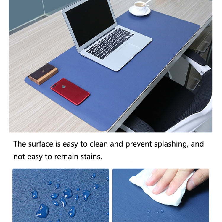 Multifunction Business PU Leather Mouse Pad Keyboard Pad Table Mat Computer Desk Mat, Size: 90 x 45cm, Size: 90 x 45cm(Green), Size: 90 x 45cm(Sapphire Blue), Size: 90 x 45cm(Baby Blue), Size: 90 x 45cm(Apricot), Size: 90 x 45cm(Black)�����������������...