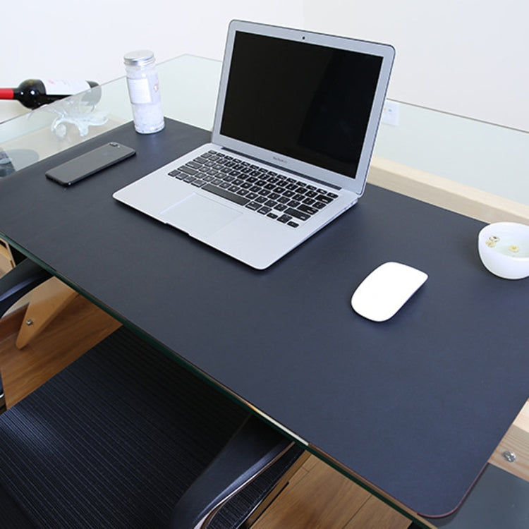 Multifunction Business PU Leather Mouse Pad Keyboard Pad Table Mat Computer Desk Mat, Size: 120 x 60cm, Size: 120 x 60cm(Green), Size: 120 x 60cm(Sapphire Blue), Size: 120 x 60cm(Baby Blue), Size: 120 x 60cm(Apricot), Size: 120 x 60cm(Black)�����������...