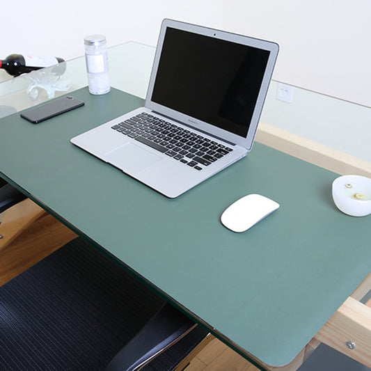 Multifunction Business PU Leather Mouse Pad Keyboard Pad Table Mat Computer Desk Mat, Size: 120 x 60cm, Size: 120 x 60cm(Green), Size: 120 x 60cm(Sapphire Blue), Size: 120 x 60cm(Baby Blue), Size: 120 x 60cm(Apricot), Size: 120 x 60cm(Black)�����������...