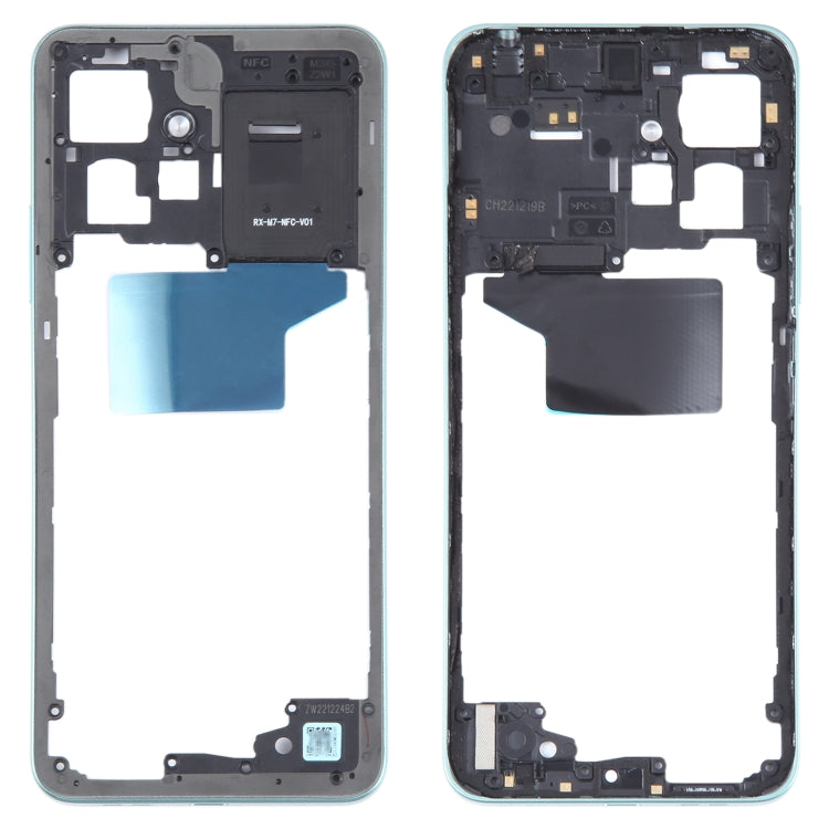 For Xiaomi Redmi Note 12 4G Original Middle Frame Bezel Plate, For Xiaomi Redmi Note 12 4G
