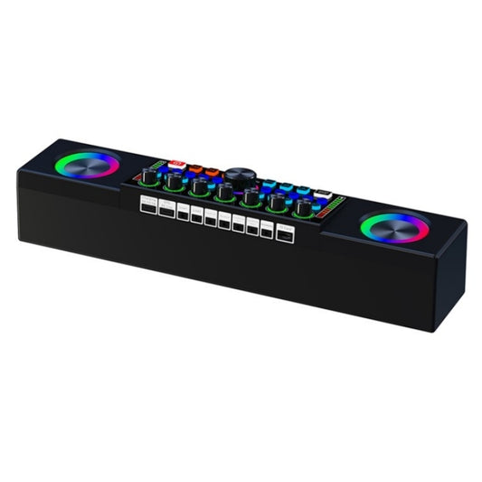 SY8 Live Sound Card All-in-one Machine Speaker Stereo Subwoofer With Mic
