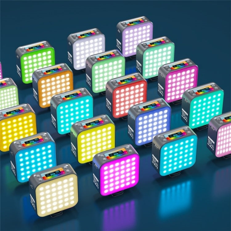 D01 Dimmable Photography LED Fill Light Portable Mini Camera Phone RGB Fill Light, D01