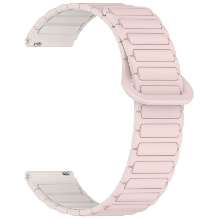 Dual Color Magnetic Buckle Silicone Watch Band, For Samsung Galaxy Watch3 45mm