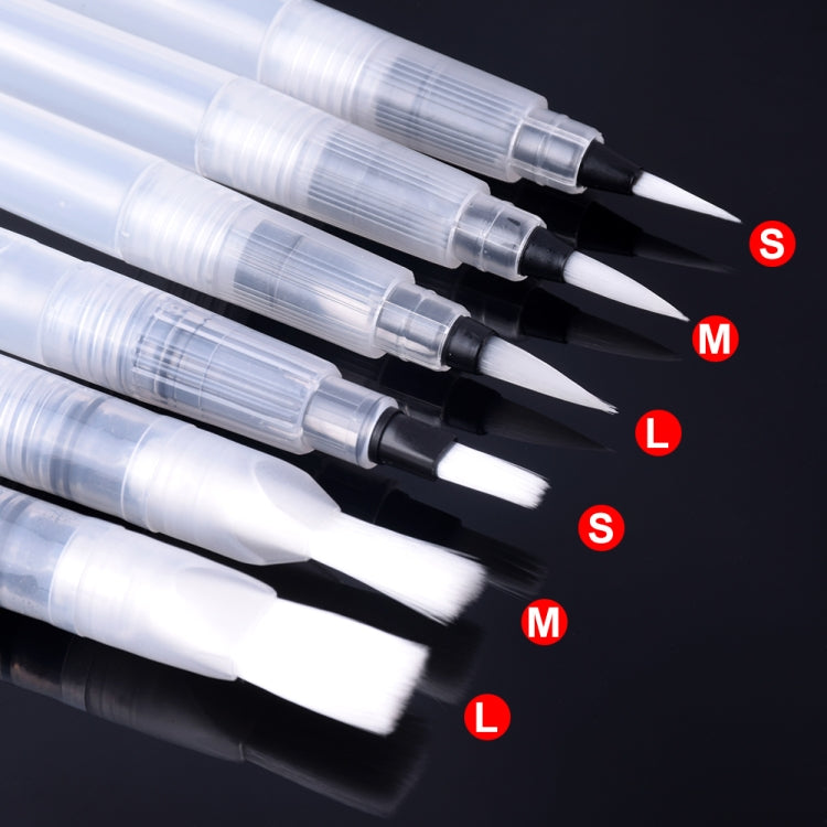 6 PCS Portable Paint Brush Water Color Brush Pencil Soft Watercolor Brush Pen Drawing Art Supplies, 6 PCS Watercolor Pen
