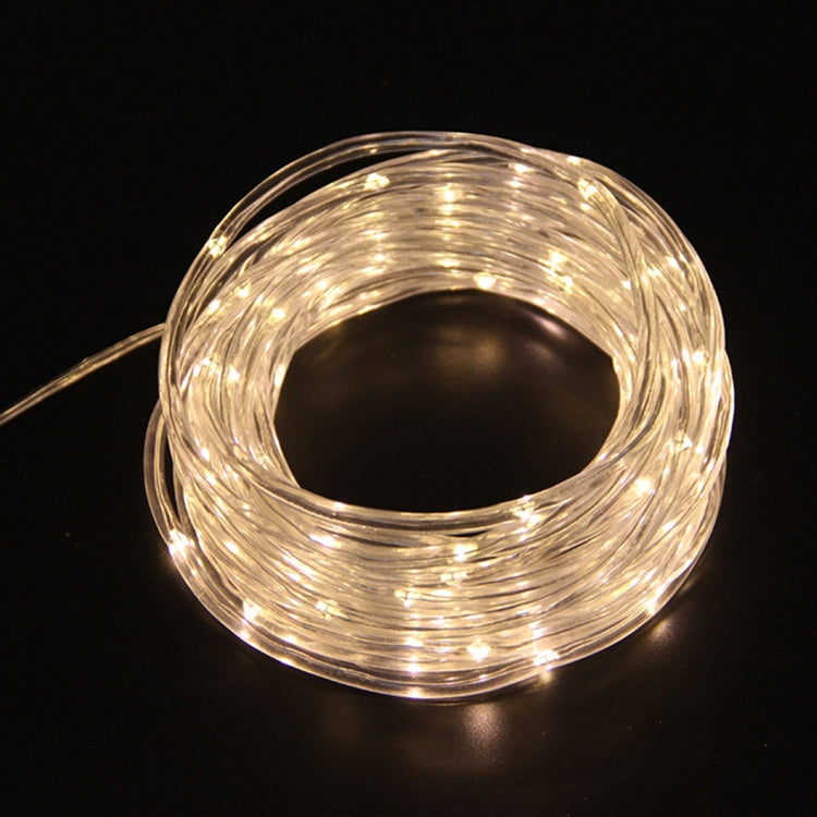 Holiday Party Decoration Tube String Lights LED Garden Decoration Casing Light with Remote Control, Spec:, 7m 50 LEDs USB Powered, 12m 100 LEDs USB Powered