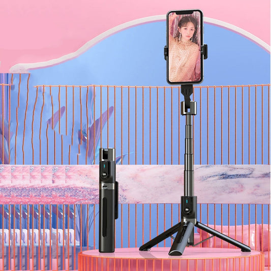 Mobile Phone Tripod Bluetooth Remote Control Live Selfie Stick, Specification:, P96, P96D Single Light, P96D2 Double Light