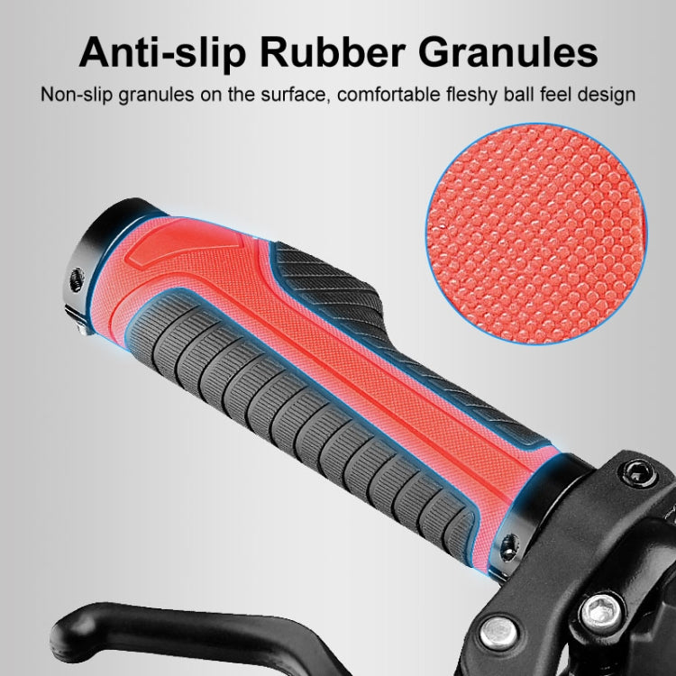 1 Pair Bicycle MTB Bike Handlebar Grips Rubber Anti-Slip Racing Bike Grip, 009