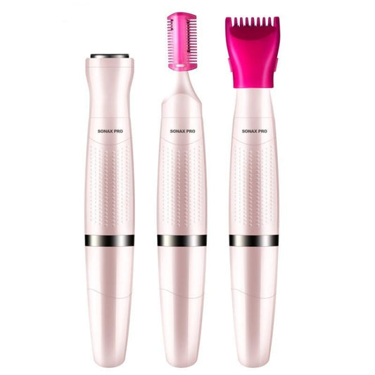 SONAX PRO SN-8855 3 In 1 Shaver Lady Electric Hair Removal Instrument