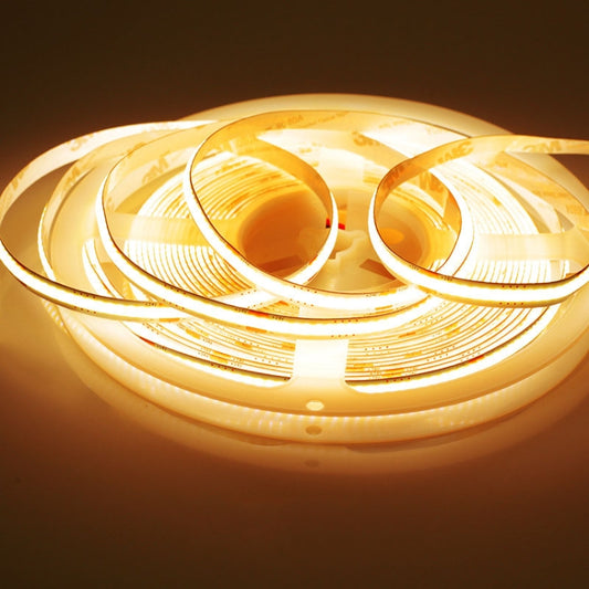 1m 24V 8mm Wide COB Adhesive Decorative LED Light Strip, 320 Beads-12W -90 Display, 320 Beads-12W-95 Display, 480 Beads-14W-90 Display, 480 Beads-14W-95 Display