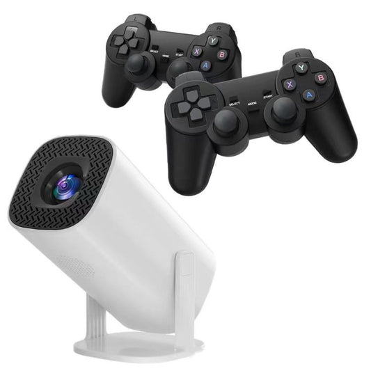 P30 Game Projector Android 11 System With Wireless Gaming Controller 720P Home Theater