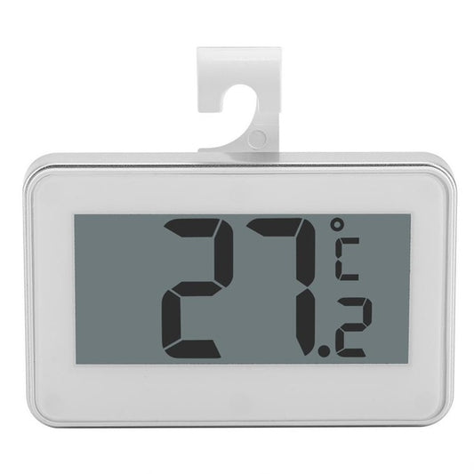 Large LCD Refrigerator Thermometer with Adjustable Stand  Magnet Digital Thermometer, Thermometer White